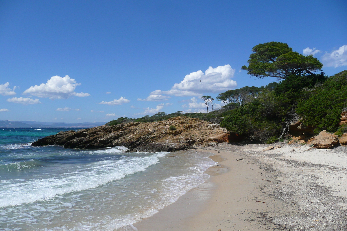 รูปถ่าย ฝรั่งเศส(France) เกาะปอร์เกอรอล(Porquerolles Island) หาดเลอแก็ง(Lequin beach) 2008-05 18