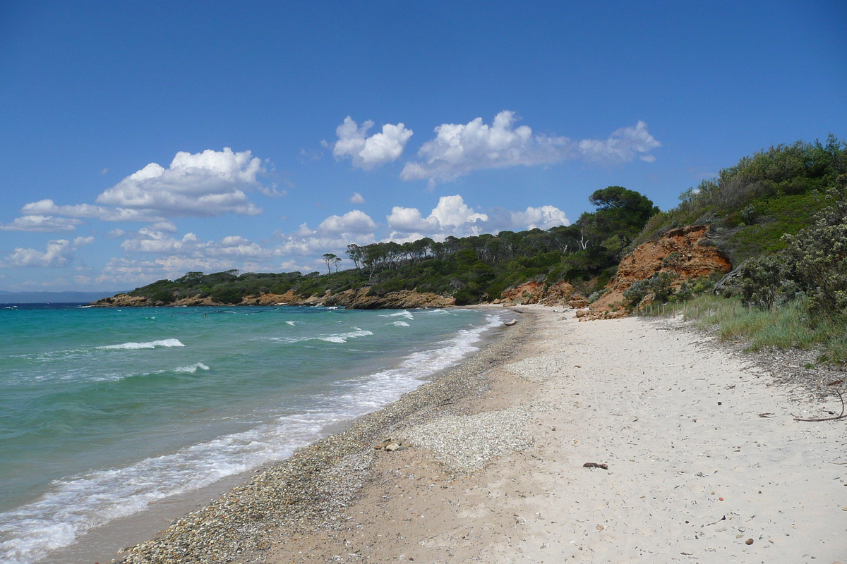 รูปถ่าย ฝรั่งเศส(France) เกาะปอร์เกอรอล(Porquerolles Island) หาดเลอแก็ง(Lequin beach) 2008-05 4