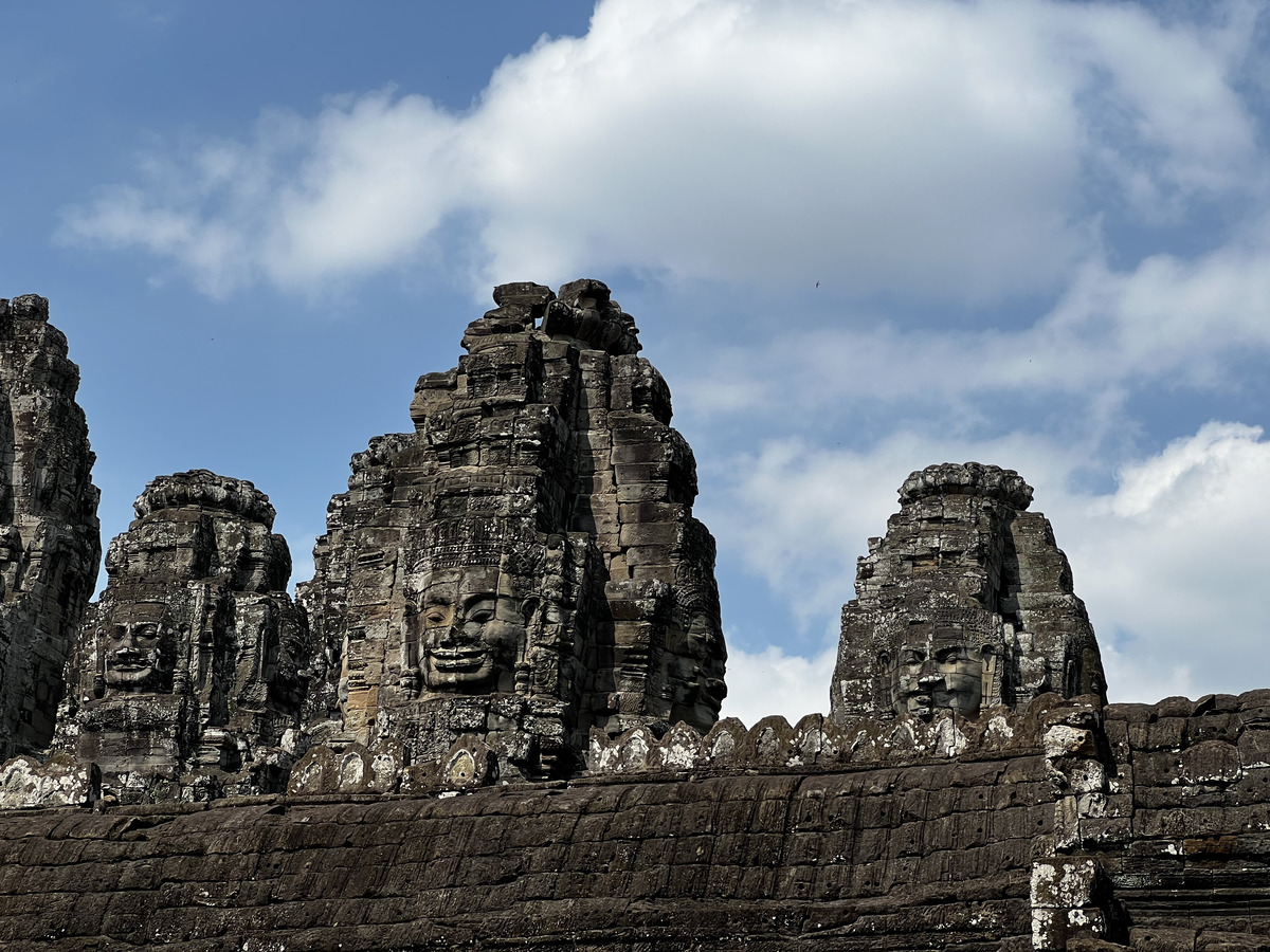รูปถ่าย กัมพูชา(Cambodia) เสียมราฐ(Siem Reap) ปราสาทบายน(Bayon) 2023-01 138