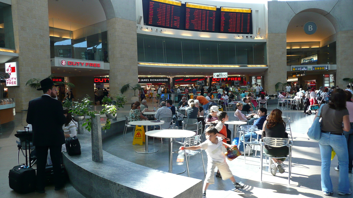 รูปถ่าย อิสราเอล(Israel) ท่าอากาศยานเบนกูเรียน(Ben Gurion Airport) 2007-06 9