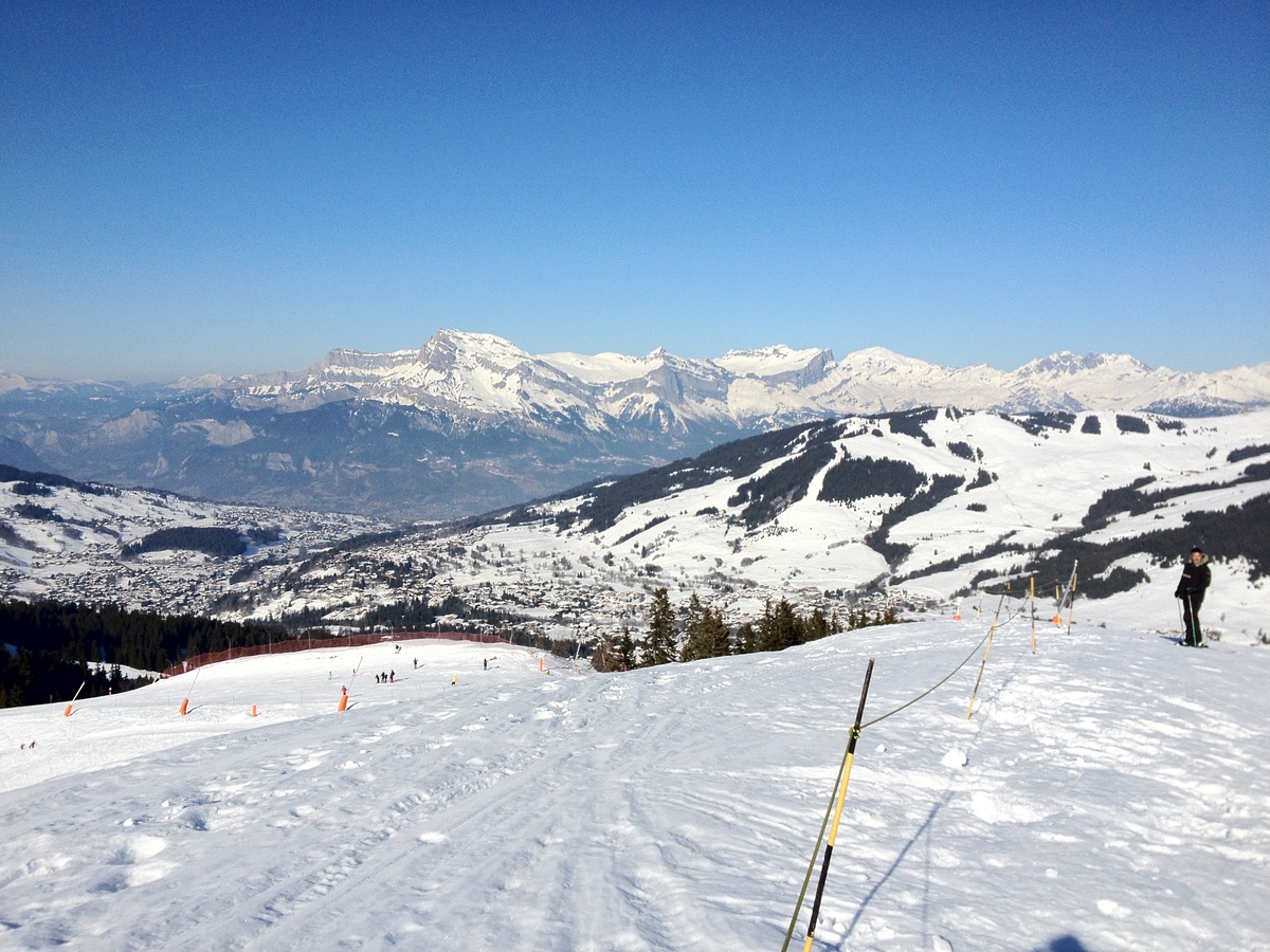 รูปถ่าย ฝรั่งเศส(France) เมแฌฟว์(Megeve) โรชบรุน(Rochebrune) 2012-02 3