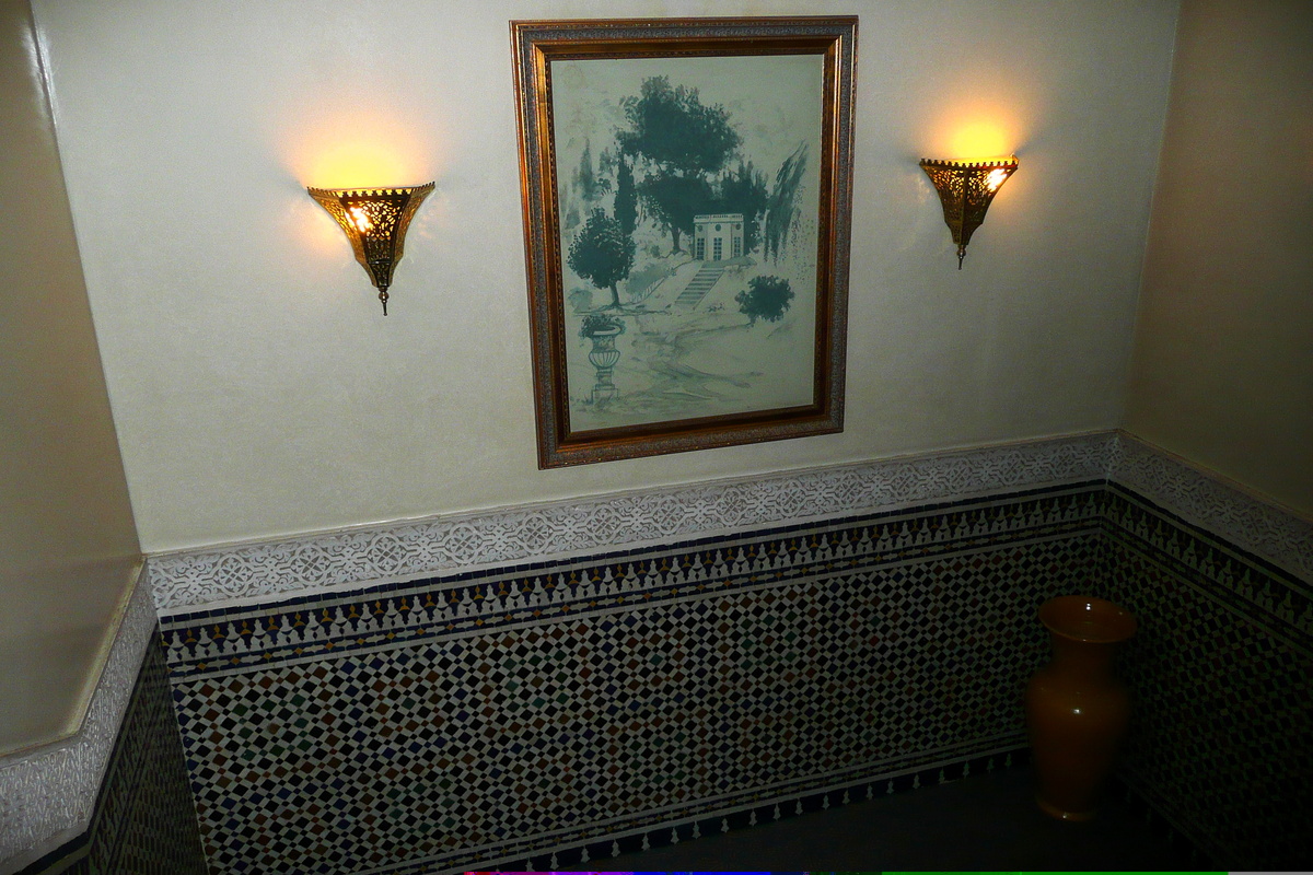 รูปถ่าย โมร็อกโก(Morocco) เฟส(Fes) โรงแรมปาเลจาไม(Palais Jamai Hotel) 2008-07 32