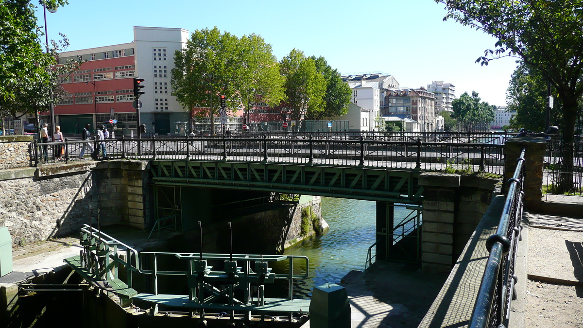 รูปถ่าย ฝรั่งเศส(France) ปารีส(Paris) คลองแซ็ง-มาร์แต็ง(Canal St Martin) 2007-08 69