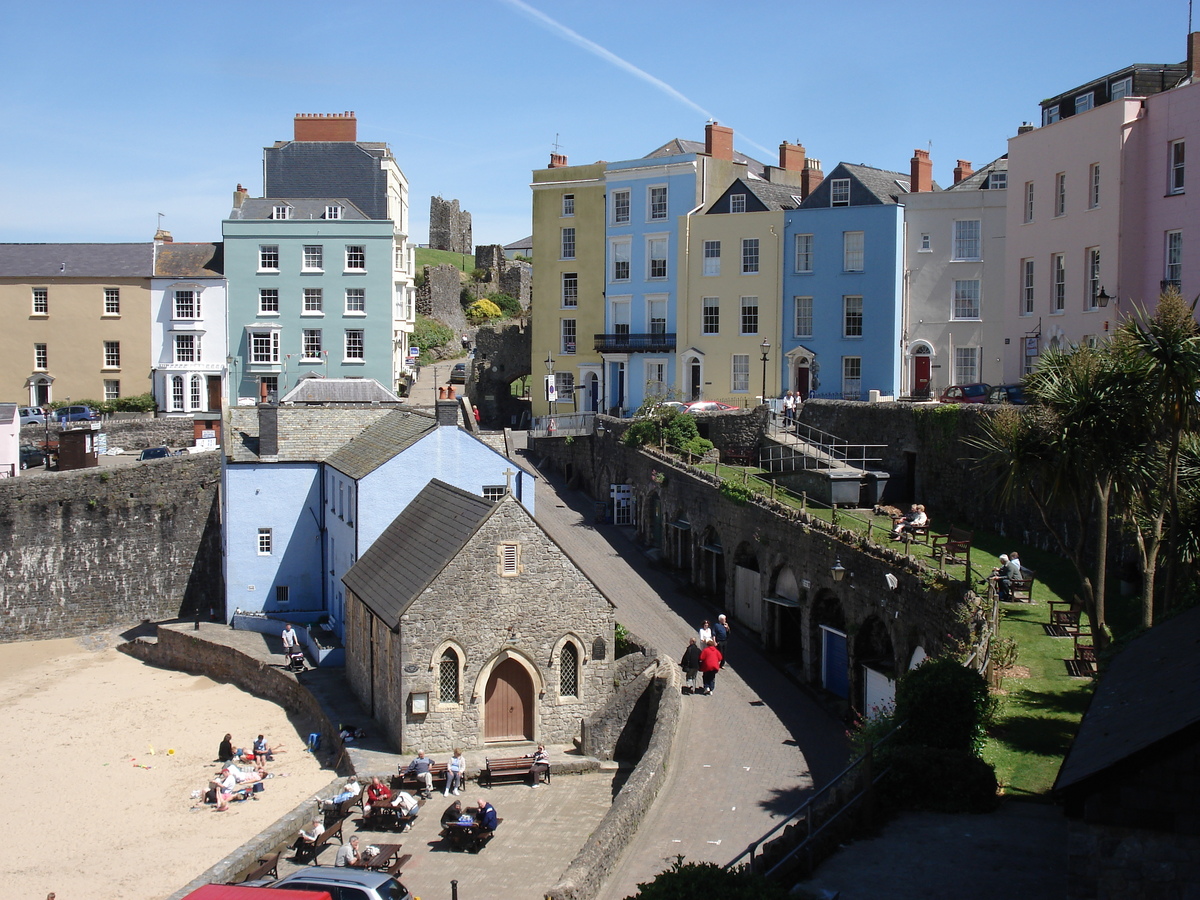 รูปถ่าย อังกฤษ(United Kingdom) เปมโบรคเชอร์(Pembrokeshire) เทนบี้(Tenby) 2006-05 19