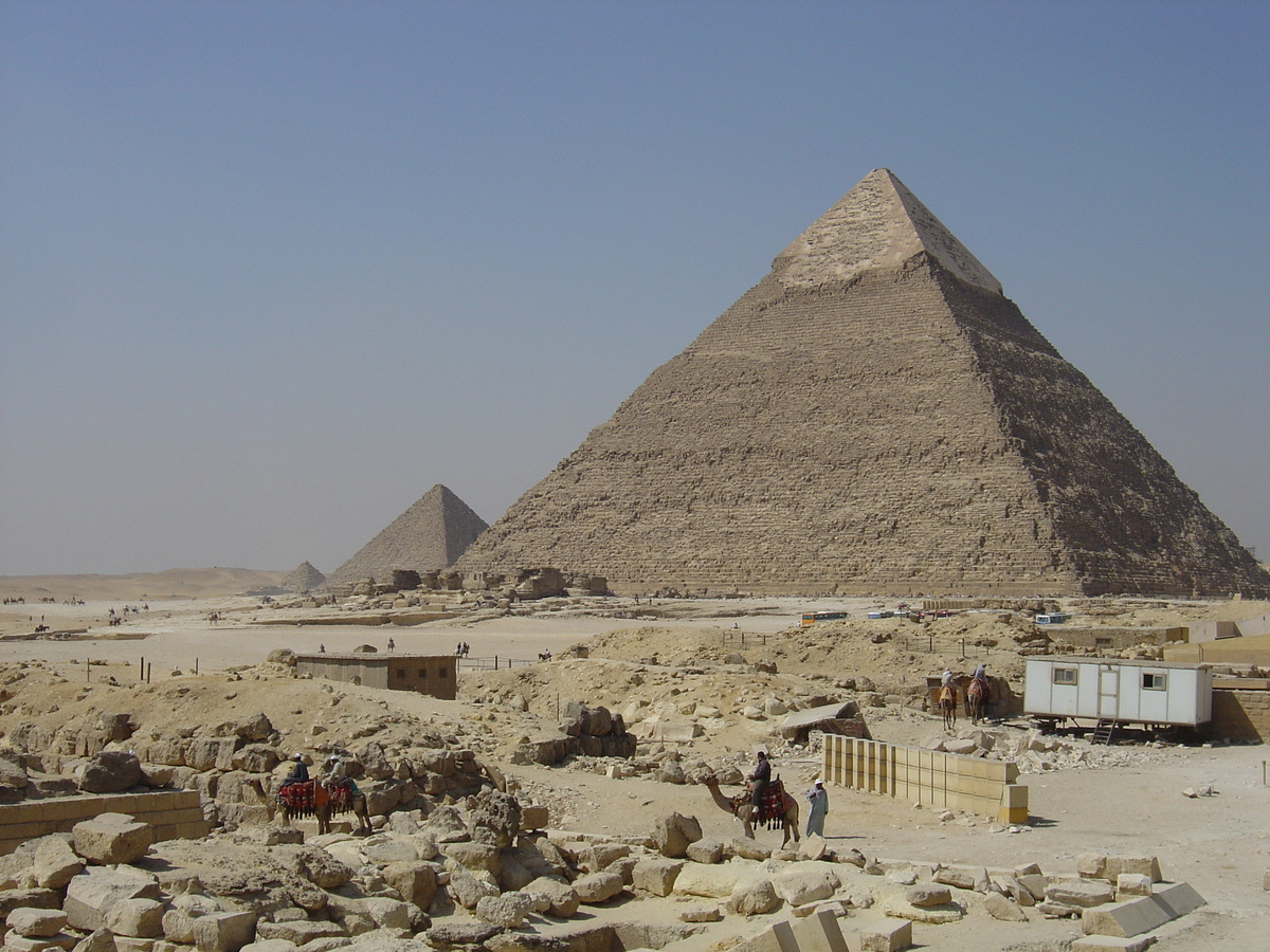 รูปถ่าย อียิปต์(Egypt) มหาพีระมิดแห่งกีซา(Giza Pyramids) 2004-09 39