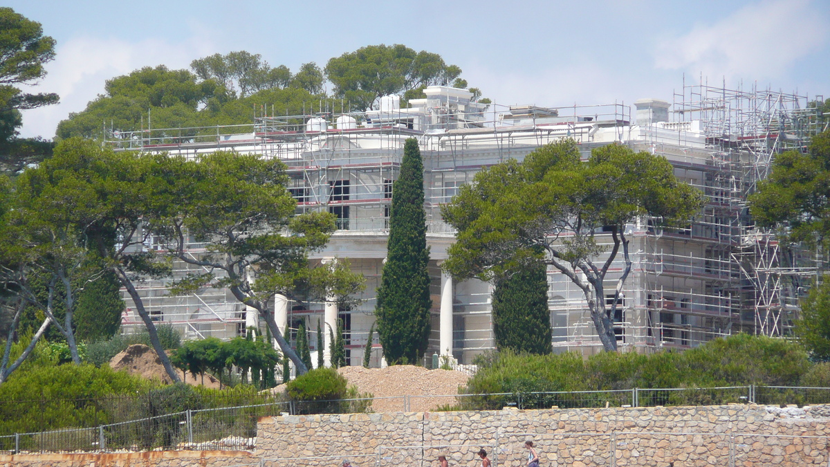 รูปถ่าย ฝรั่งเศส(France) แหลมอ็องตีบ(Cap d'Antibes) อ่าวลาการูป(Anse de la garoupe) 2007-07 24