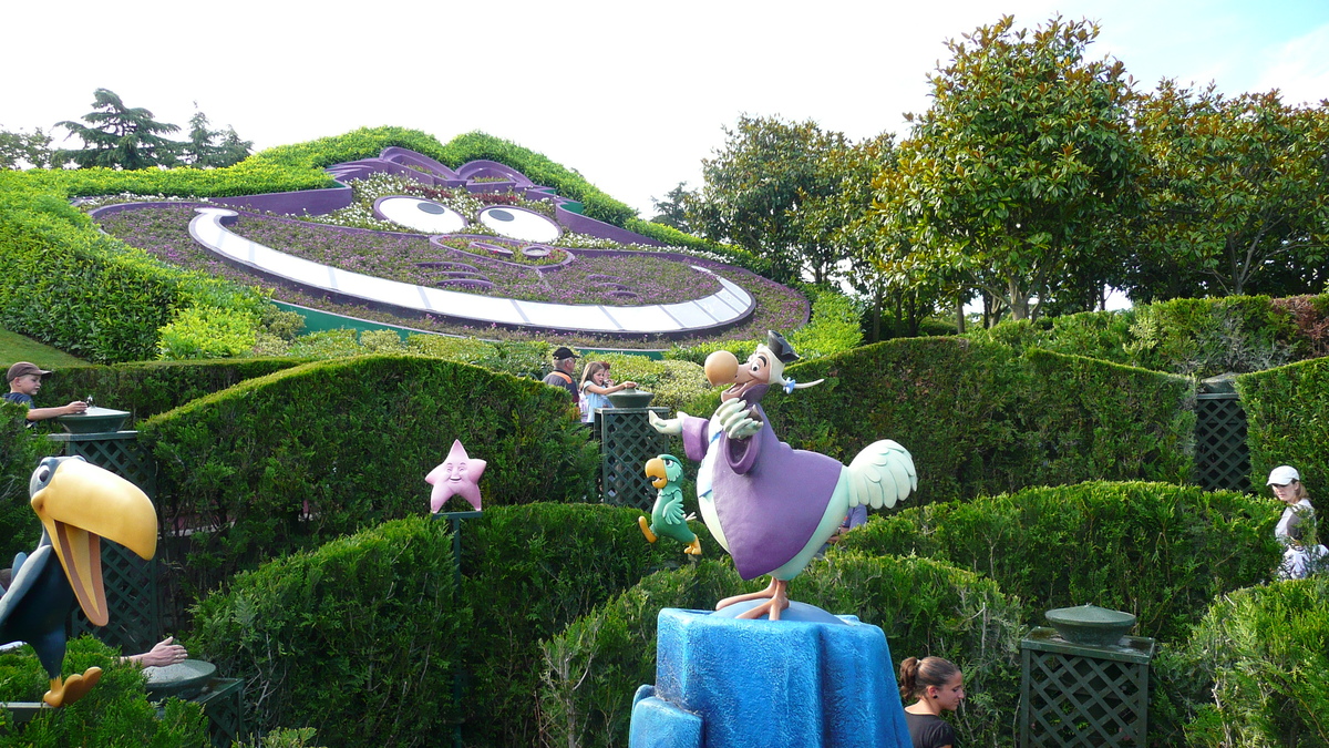 รูปถ่าย ฝรั่งเศส(France) ดิสนีย์แลนด์ปารีส(Disneyland Paris) เขาวงกตอลิซ(Alice Labyrinth) 2007-07 6