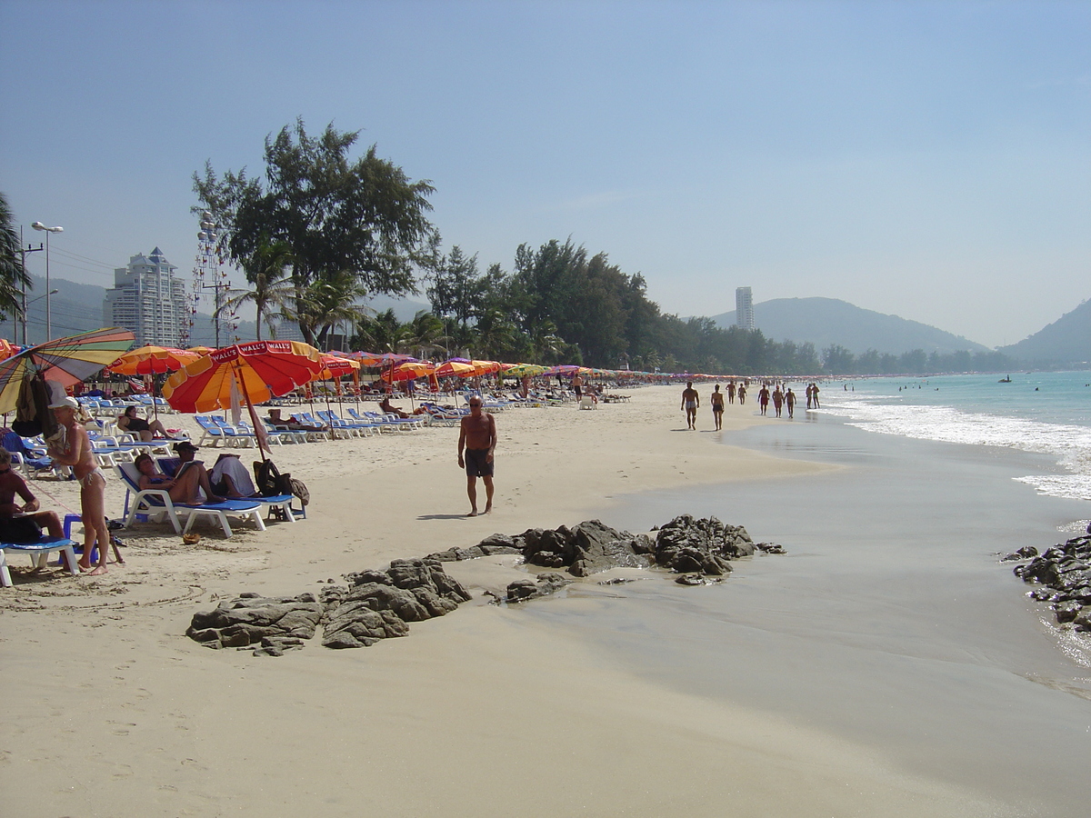 รูปถ่าย ไทย(Thailand) ภูเก็ต(Phuket) ป่าตอง(Patong) หาดทราย(Beach) 2005-12 29