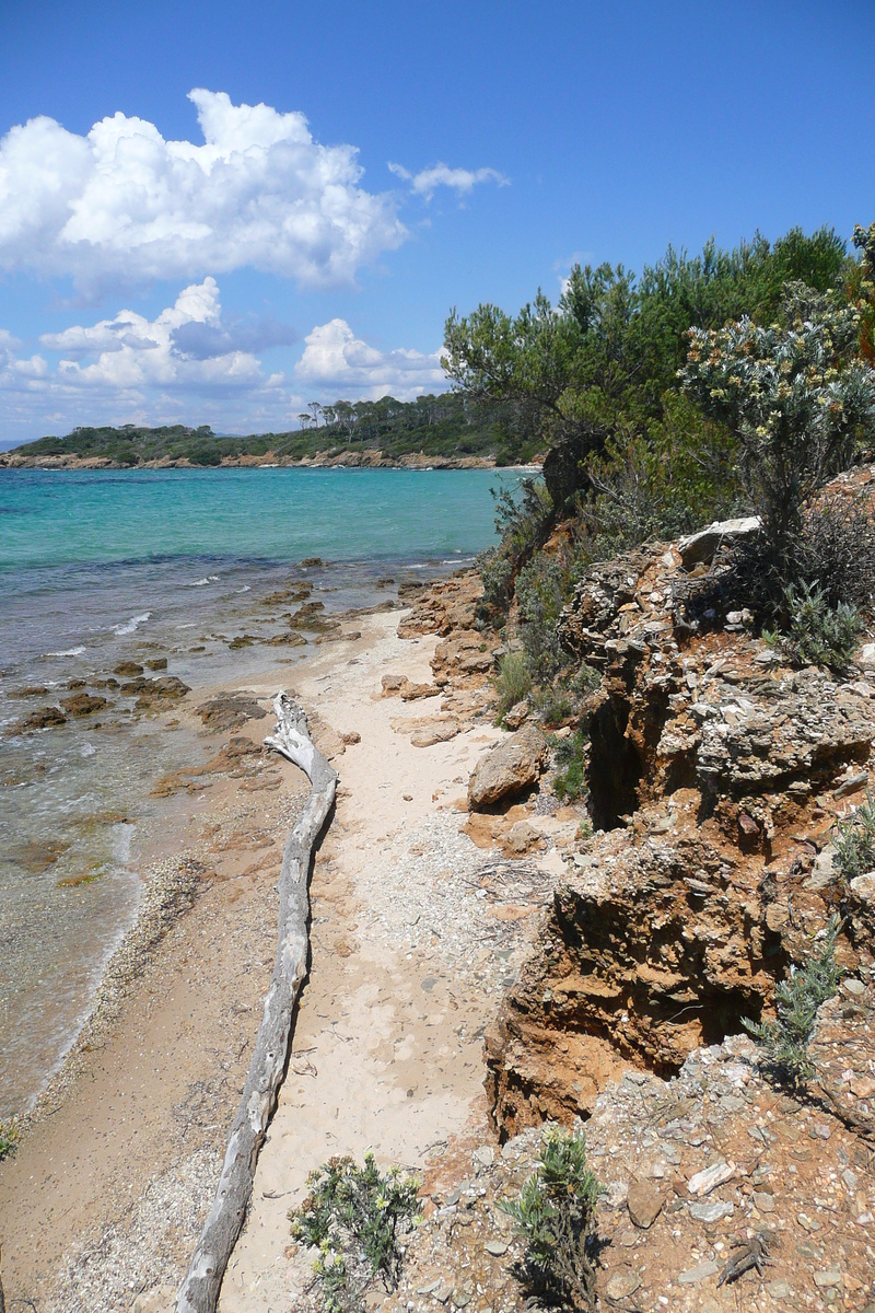 รูปถ่าย ฝรั่งเศส(France) เกาะปอร์เกอรอล(Porquerolles Island) หาดกูร์ตาด(Courtade beach) 2008-05 3