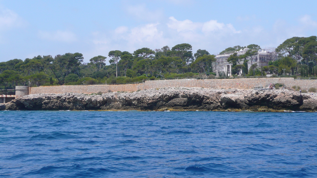 รูปถ่าย ฝรั่งเศส(France) แหลมอ็องตีบ(Cap d'Antibes) อ่าวลาการูป(Anse de la garoupe) 2007-07 19