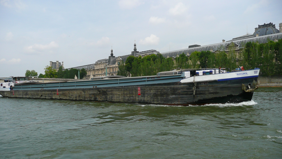 รูปถ่าย ฝรั่งเศส(France) ปารีส(Paris) เรือบรรทุกชมเมือง(Peniches Parisiennes) 2007-06 50