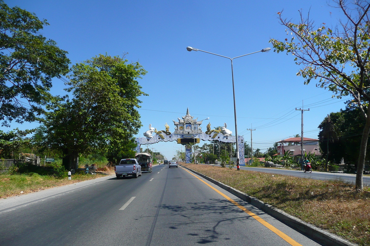 รูปถ่าย ไทย(Thailand) ถนนจากพัทยาไปเกาะเสม็ด(Pattaya to Ko Samet road) 2008-12 114