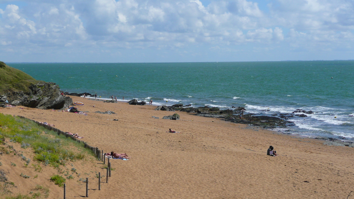 รูปถ่าย ฝรั่งเศส(France) ปอร์นิค(Pornic) หาดเลตัง(Plage de l'etang) 2007-07 28