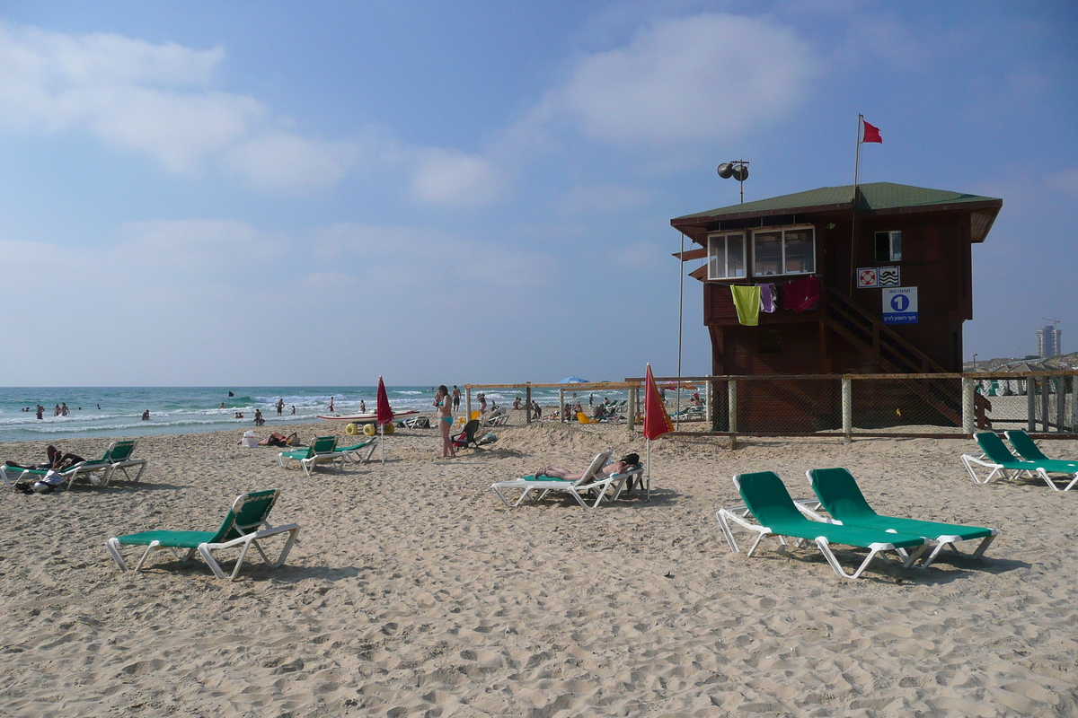 รูปถ่าย อิสราเอล(Israel) หาดริชอนเลซีโยน(Rishon Le Zion Beach) 2007-06 44