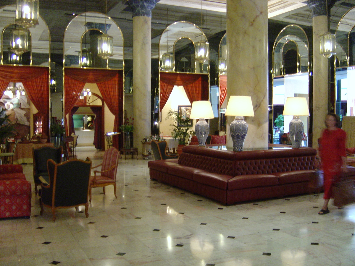 รูปถ่าย โมร็อกโก(Morocco) คาซาบลังกา(Casablanca) โรงแรมรอยัลมันซูร์ เมอริเดียน(Royal Mansour Meridien) 2004-09 1