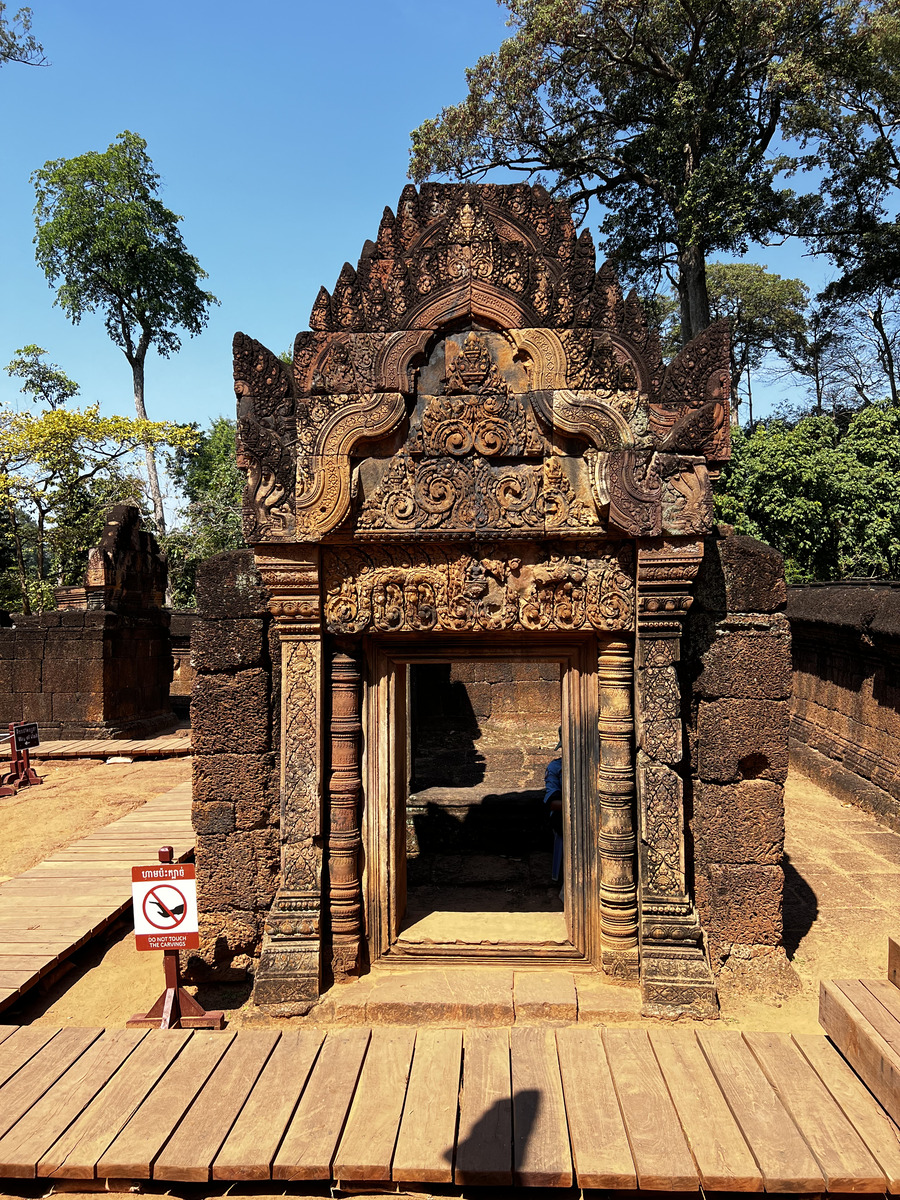รูปถ่าย กัมพูชา(Cambodia) เสียมราฐ(Siem Reap) ปราสาทบันทายศรี(Banteay Srei) 2023-01 4