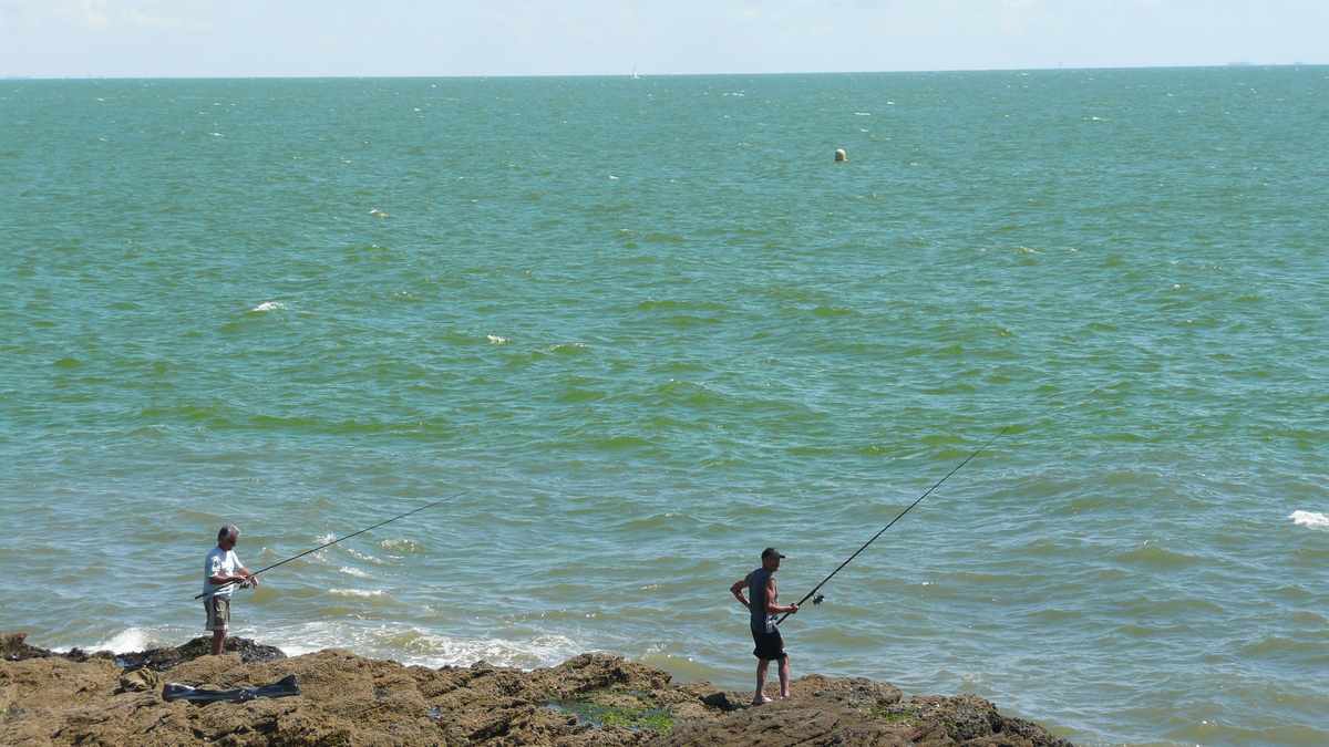 รูปถ่าย ฝรั่งเศส(France) ปอร์นิค(Pornic) หาดเลตัง(Plage de l'etang) 2007-07 19