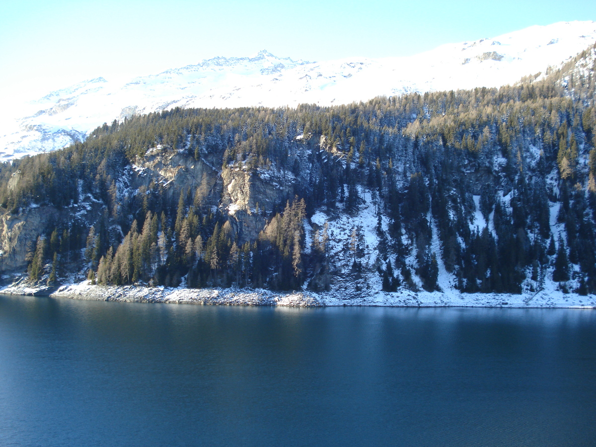 รูปถ่าย สวิสเซอร์แลนด์(Switzerland) ถนนจากคูร์ไปเซนต์มอริตซ์(Chur to St Moritz Road) 2007-01 131