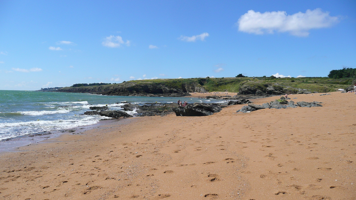 รูปถ่าย ฝรั่งเศส(France) ปอร์นิค(Pornic) หาดเลตัง(Plage de l'etang) 2007-07 25