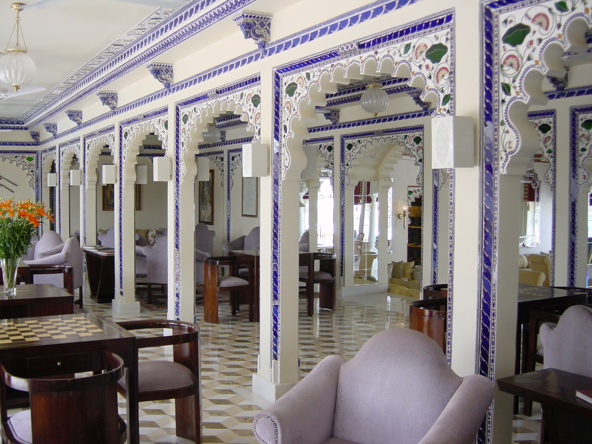 รูปถ่าย อินเดีย(India) อูไดปูร์(Udaipur) โรงแรมเลคพาเลซ(Lake Palace Hotel) 2003-05 38