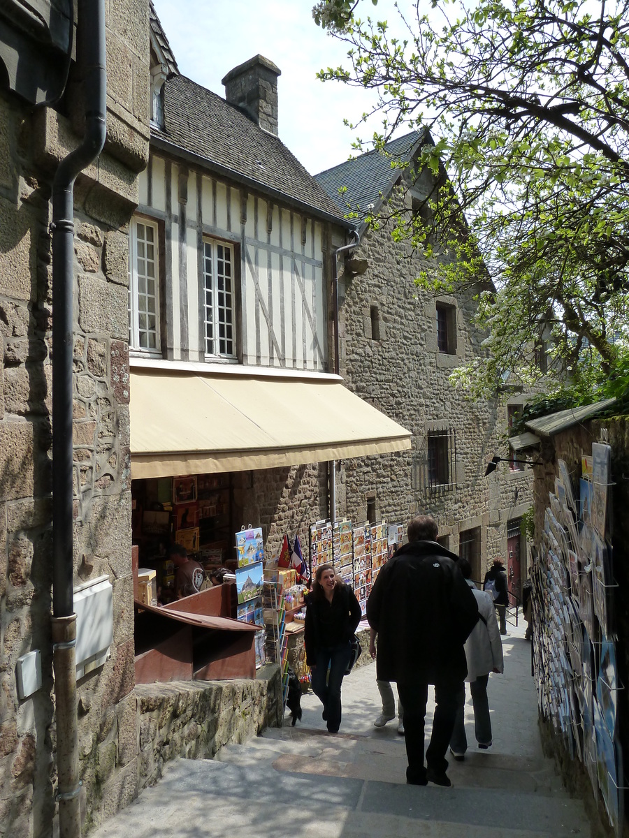 รูปถ่าย ฝรั่งเศส(France) มงแซ็งมีแชล(Mont St Michel) หมู่บ้านมงแซ็งมีแชล(Mont St Michel Village) 2010-04 42