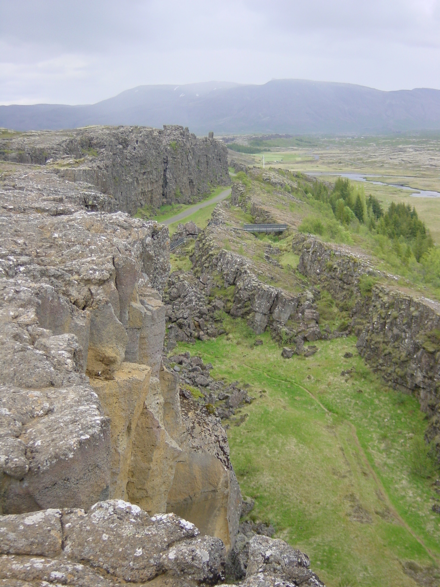 รูปถ่าย ไอซ์แลนด์(Iceland) ถนนหมายเลข 36, 52 และ 50(road 36, 52 and 50) 2003-06 17