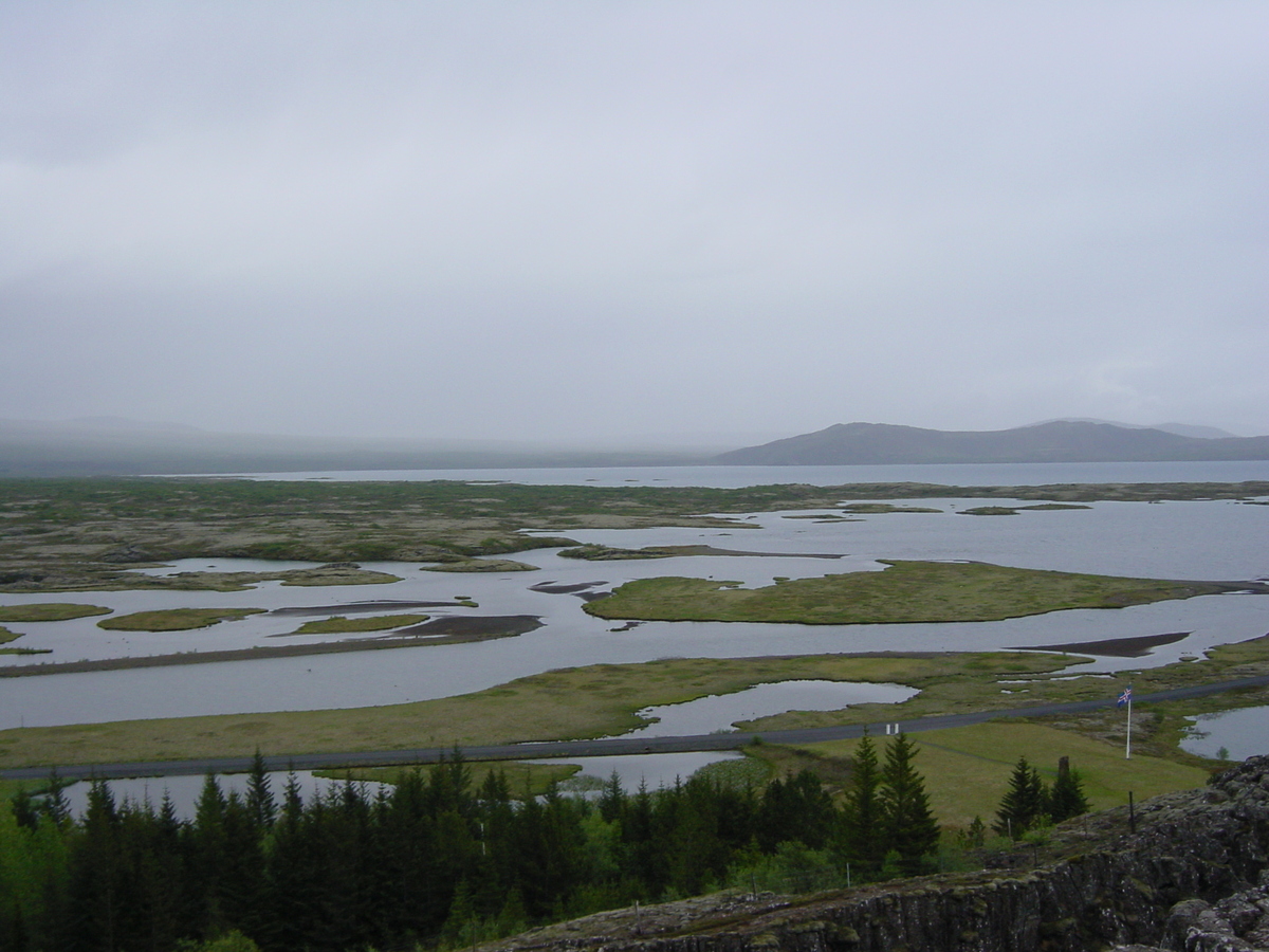 รูปถ่าย ไอซ์แลนด์(Iceland) ถนนหมายเลข 36, 52 และ 50(road 36, 52 and 50) 2003-06 26