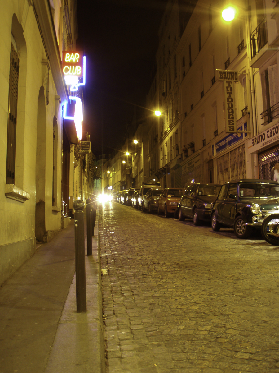 รูปถ่าย ฝรั่งเศส(France) ปารีส(Paris) ปิกาลยามค่ำคืน(Pigalle by night) 2007-07 6