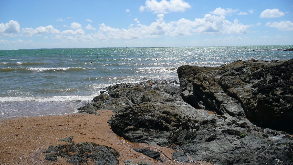 รูปถ่าย ฝรั่งเศส(France) ปอร์นิค(Pornic) หาดเลตัง(Plage de l'etang) 2007-07 10
