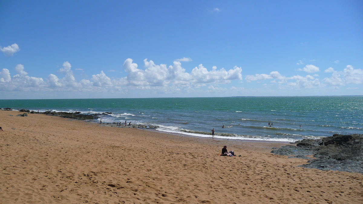 รูปถ่าย ฝรั่งเศส(France) ปอร์นิค(Pornic) หาดเลตัง(Plage de l'etang) 2007-07 20