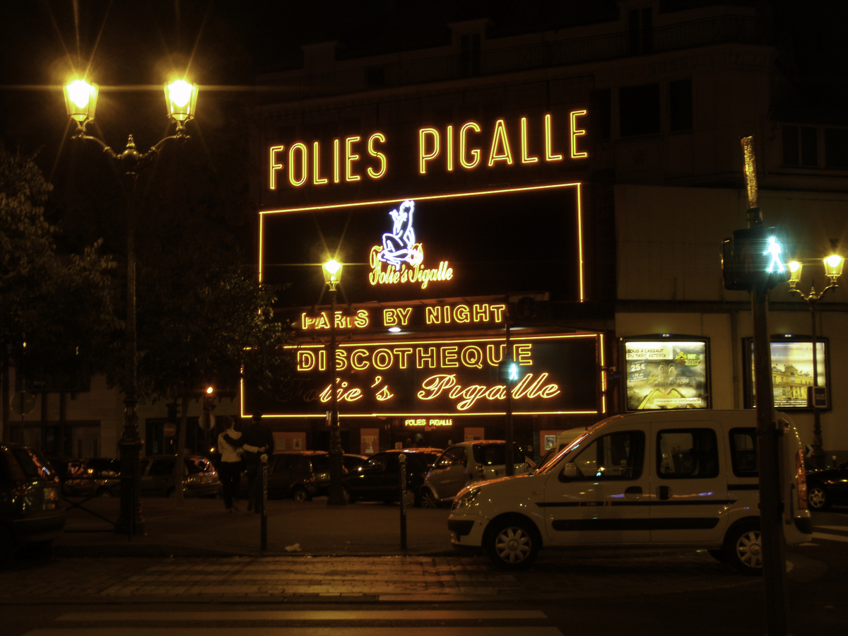 รูปถ่าย ฝรั่งเศส(France) ปารีส(Paris) ปิกาลยามค่ำคืน(Pigalle by night) 2007-07 10