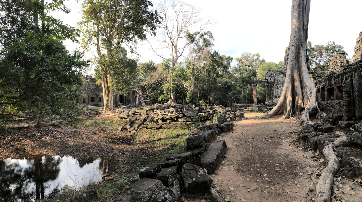 รูปถ่าย กัมพูชา(Cambodia) เสียมราฐ(Siem Reap) ปราสาทบันทายกุฎี(Banteay Kdei) 2023-01 25