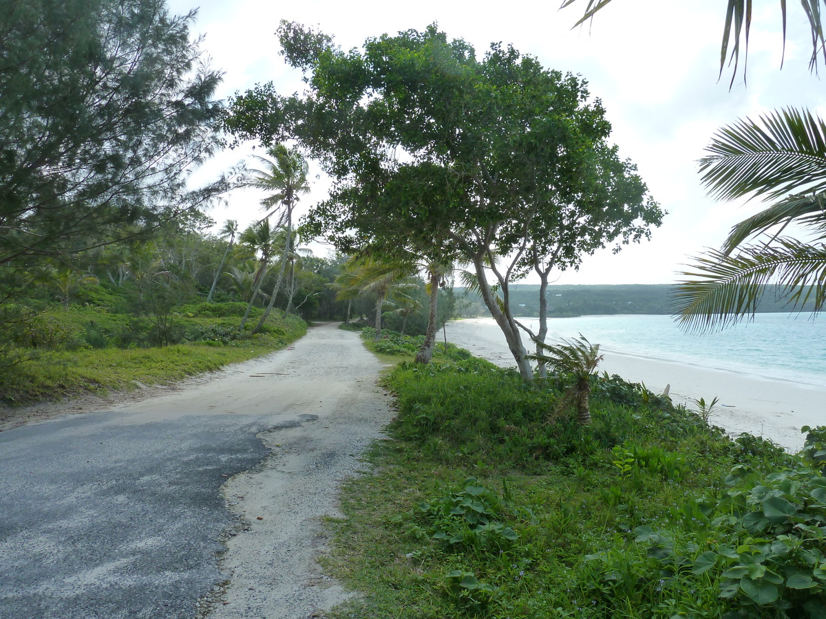 รูปถ่าย นิวแคลิโดเนีย(New Caledonia) เกาะลีฟู(Lifou) อ่าวชาโตบรีย็อง(Chateaubriand Bay) 2010-05 100