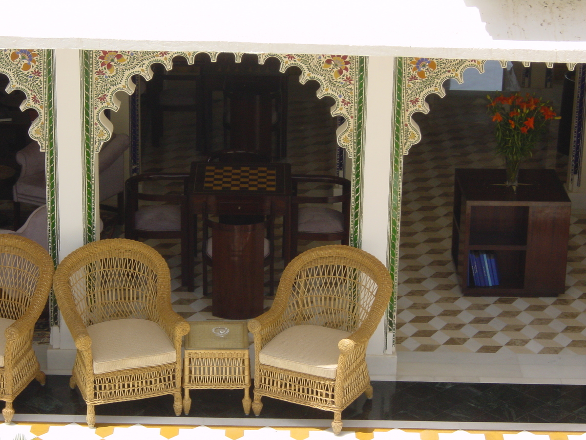 รูปถ่าย อินเดีย(India) อูไดปูร์(Udaipur) โรงแรมเลคพาเลซ(Lake Palace Hotel) 2003-05 43