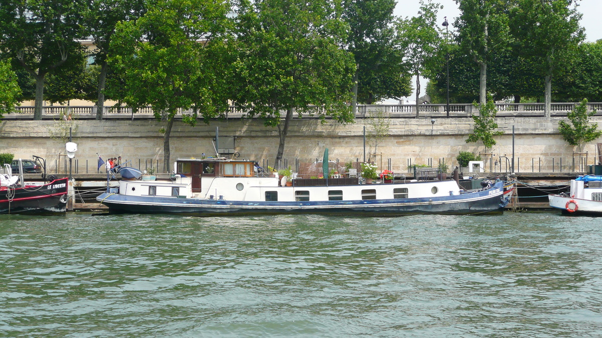 รูปถ่าย ฝรั่งเศส(France) ปารีส(Paris) เรือบรรทุกชมเมือง(Peniches Parisiennes) 2007-06 36