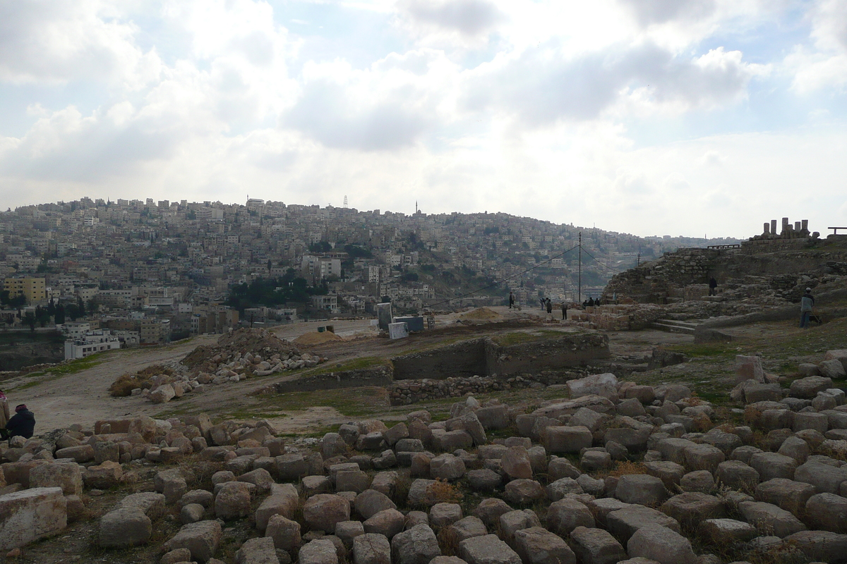 รูปถ่าย จอร์แดน(Jordan) อัมมาน(Amman) ป้อมปราการอัมมาน(Amman Citadel) 2007-12 5