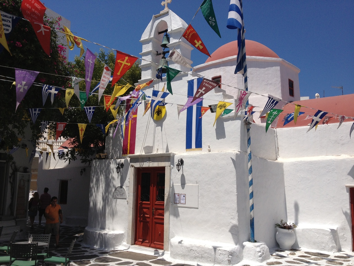 รูปถ่าย กรีก(Greece) เกาะมิโคนอส(Mykonos) 2014-07 116