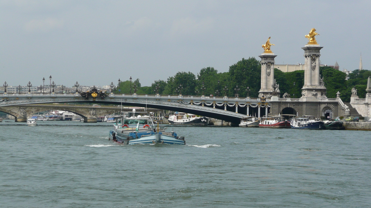 รูปถ่าย ฝรั่งเศส(France) ปารีส(Paris) เรือบรรทุกชมเมือง(Peniches Parisiennes) 2007-06 32
