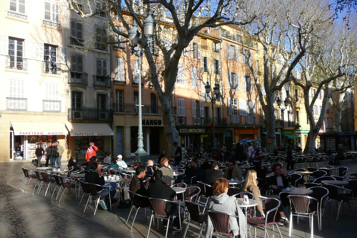 รูปถ่าย ฝรั่งเศส(France) แอ็กซ์-อ็อง-โพรว็องส์(Aix en Provence) ศาลาว่าการเมืองแอ็กซ์(Aix Town Hall) 2008-04 2
