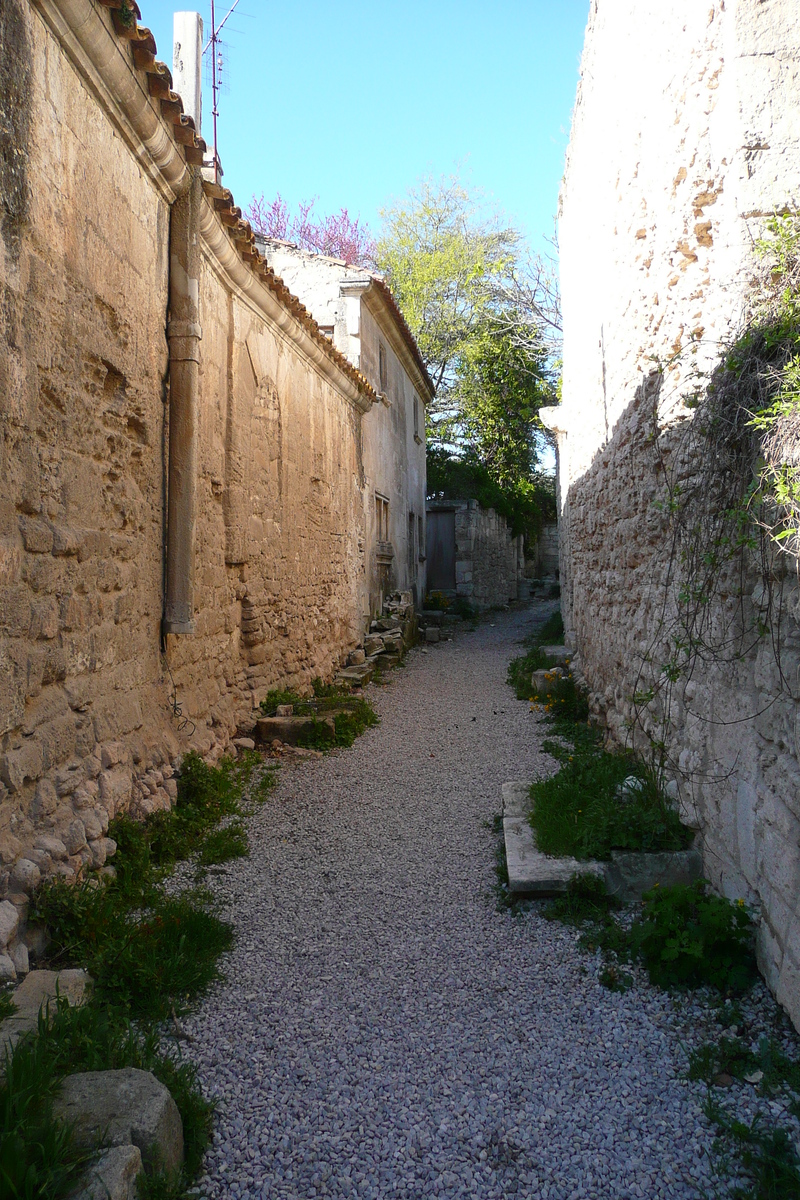 รูปถ่าย ฝรั่งเศส(France) เลส์โบเดอโพรว็องซ์(Baux de Provence) หมู่บ้านโบเดอโพรว็องส์(Baux de Provence Village) 2008-04 3