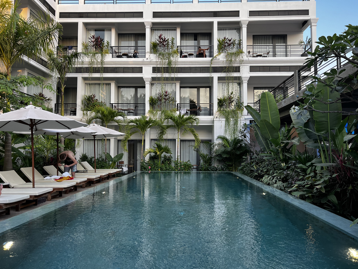 รูปถ่าย กัมพูชา(Cambodia) เสียมราฐ(Siem Reap) โรงแรมบูติกขแมร์เฮาส์(Khmer House Boutique Hotel) 2023-01 11