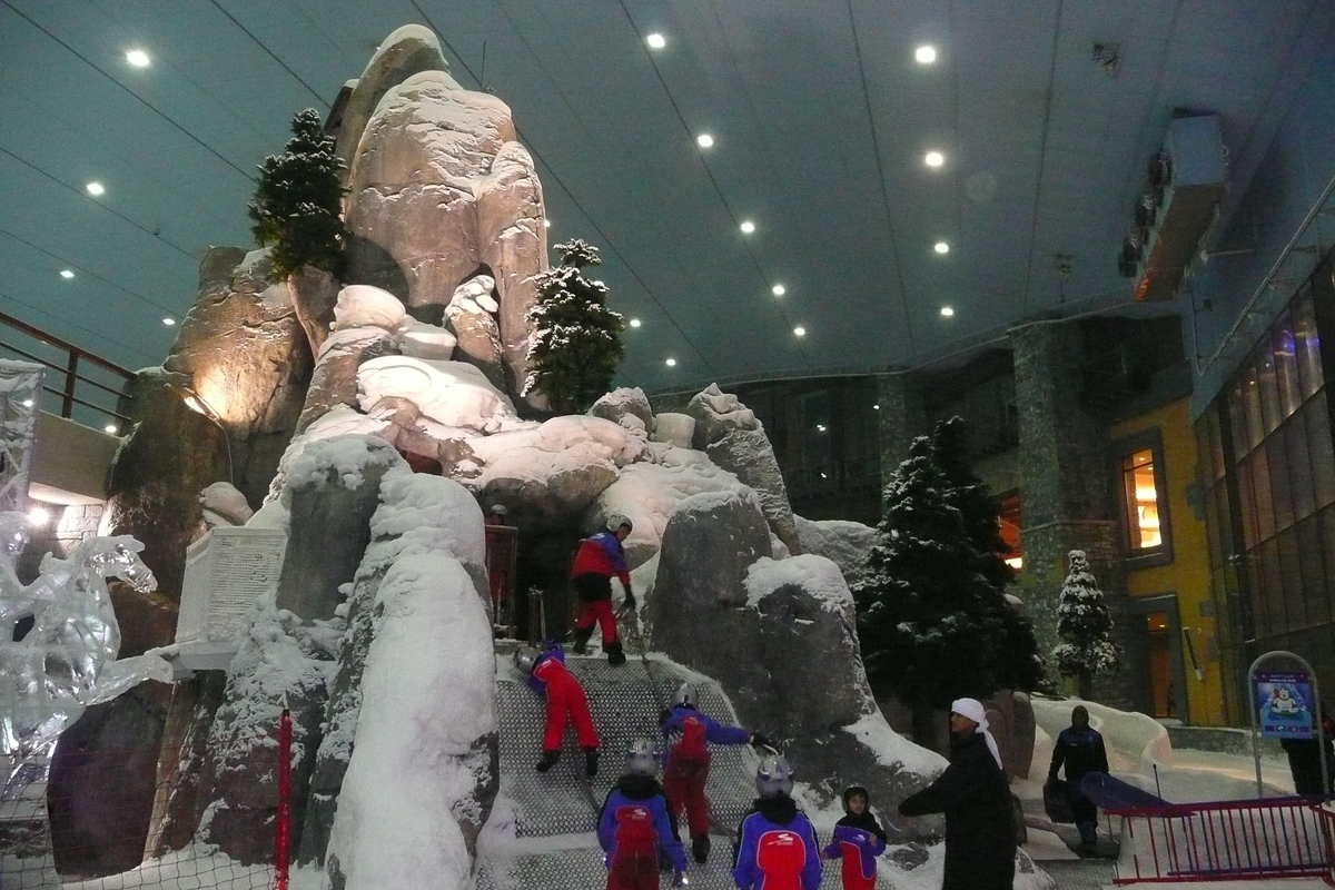 รูปถ่าย สหรัฐอาหรับเอมิเรตส์(United Arab Emirates) ดูไบ(Dubai) สกีดูไบ(Ski Dubai) 2009-01 3