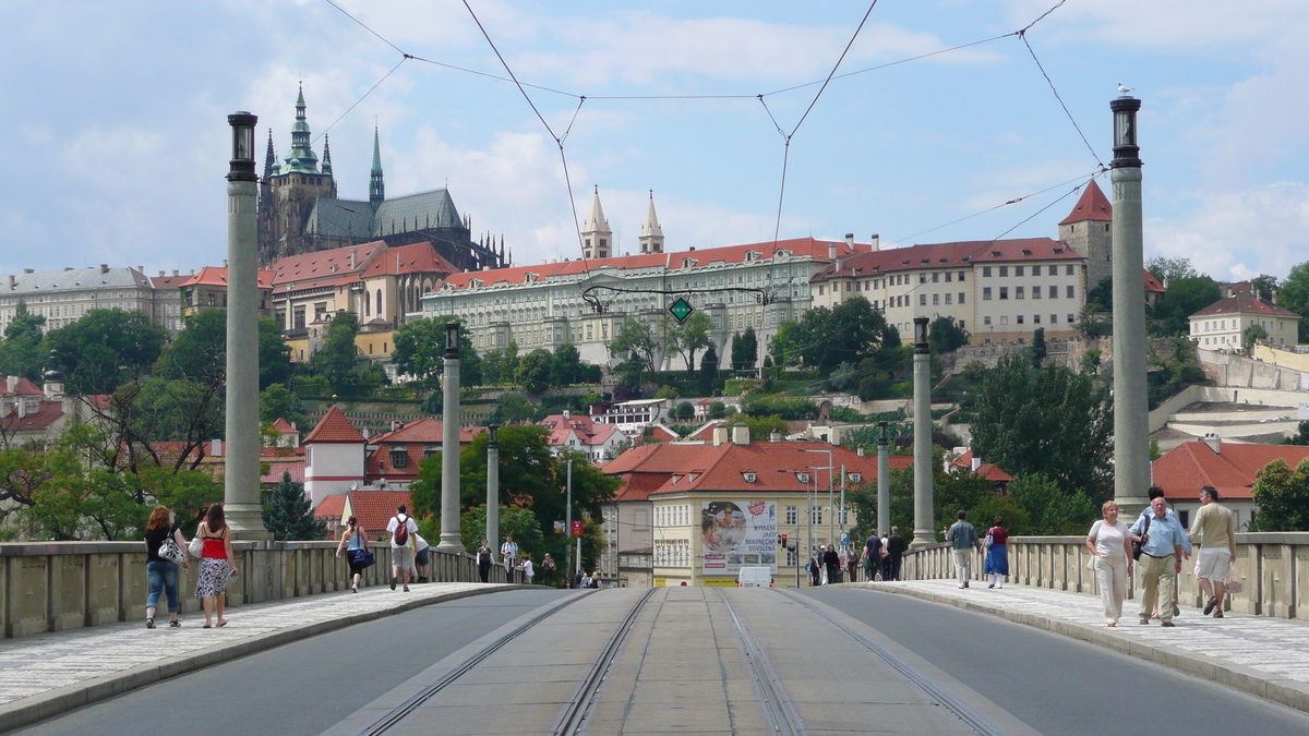 รูปถ่าย สาธารณรัฐเช็ก(Czech Republic) ปราก(Prague) แม่น้ำวัลตาวา(Vltava river) 2007-07 15