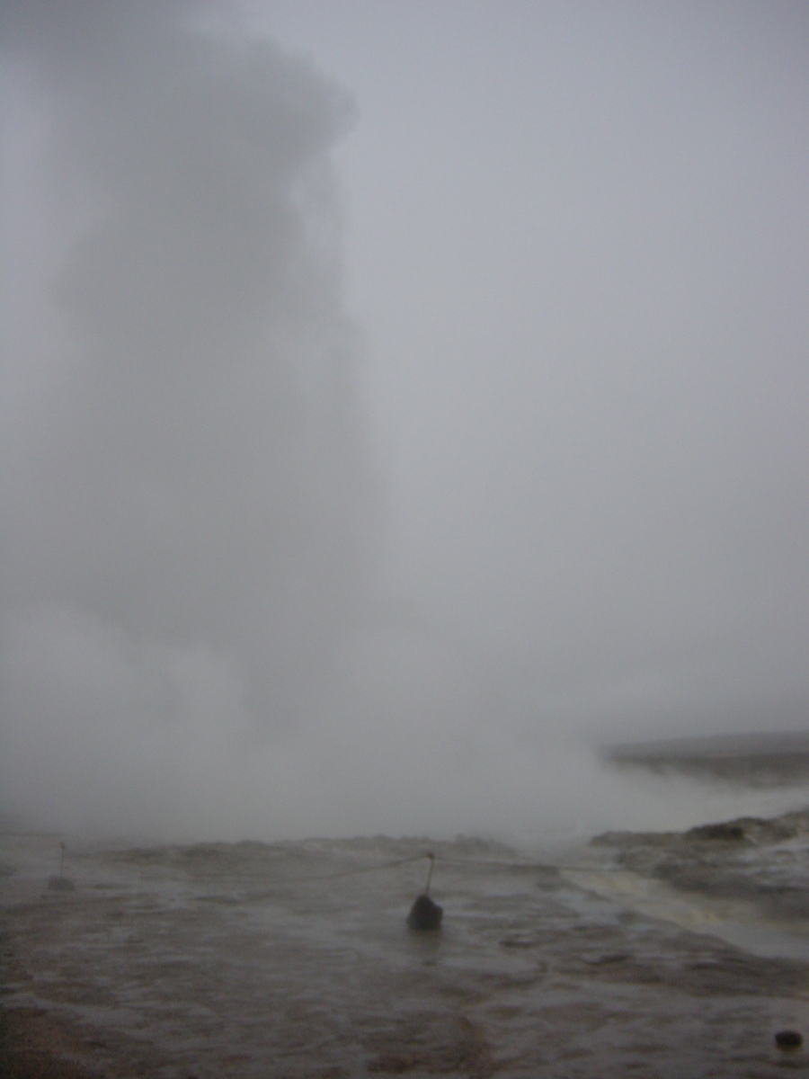 รูปถ่าย ไอซ์แลนด์(Iceland) เจซีร์(Geysir) 2003-03 6