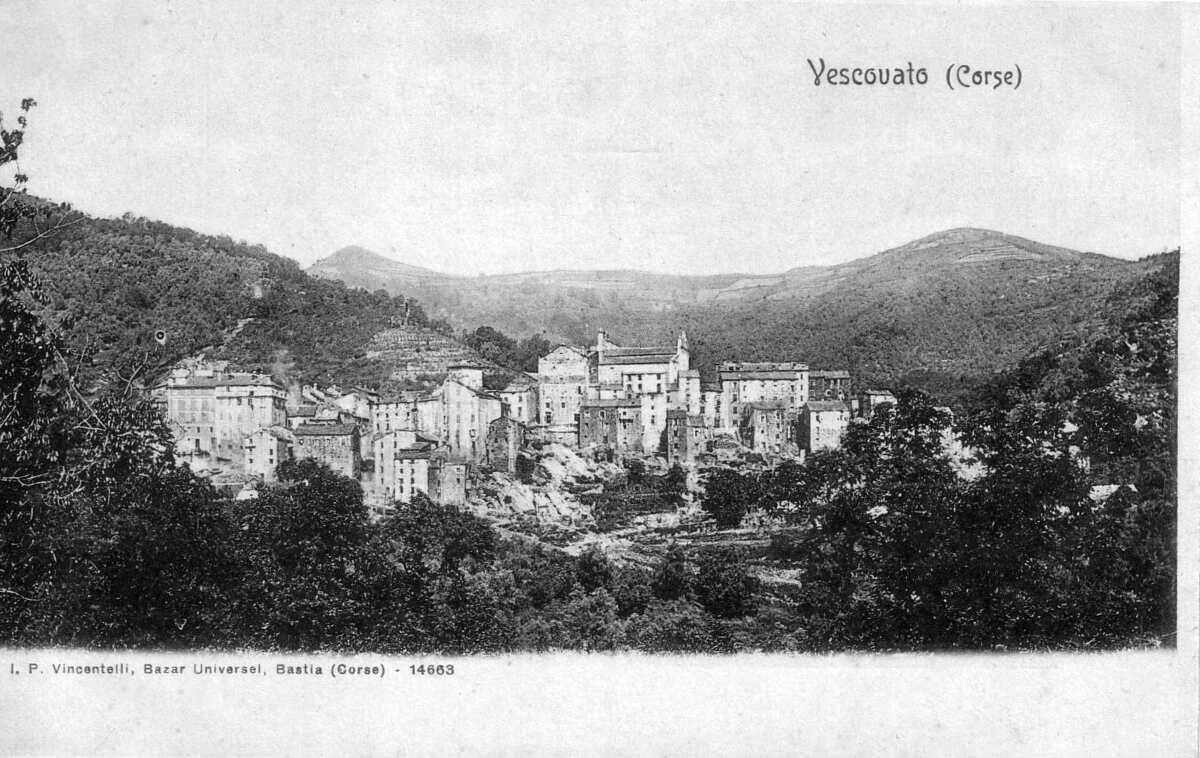รูปถ่าย ฝรั่งเศส(France) คอร์สิคา(Corsica) โปสการ์ดเก่า(Old Postcards) 1900-01 123