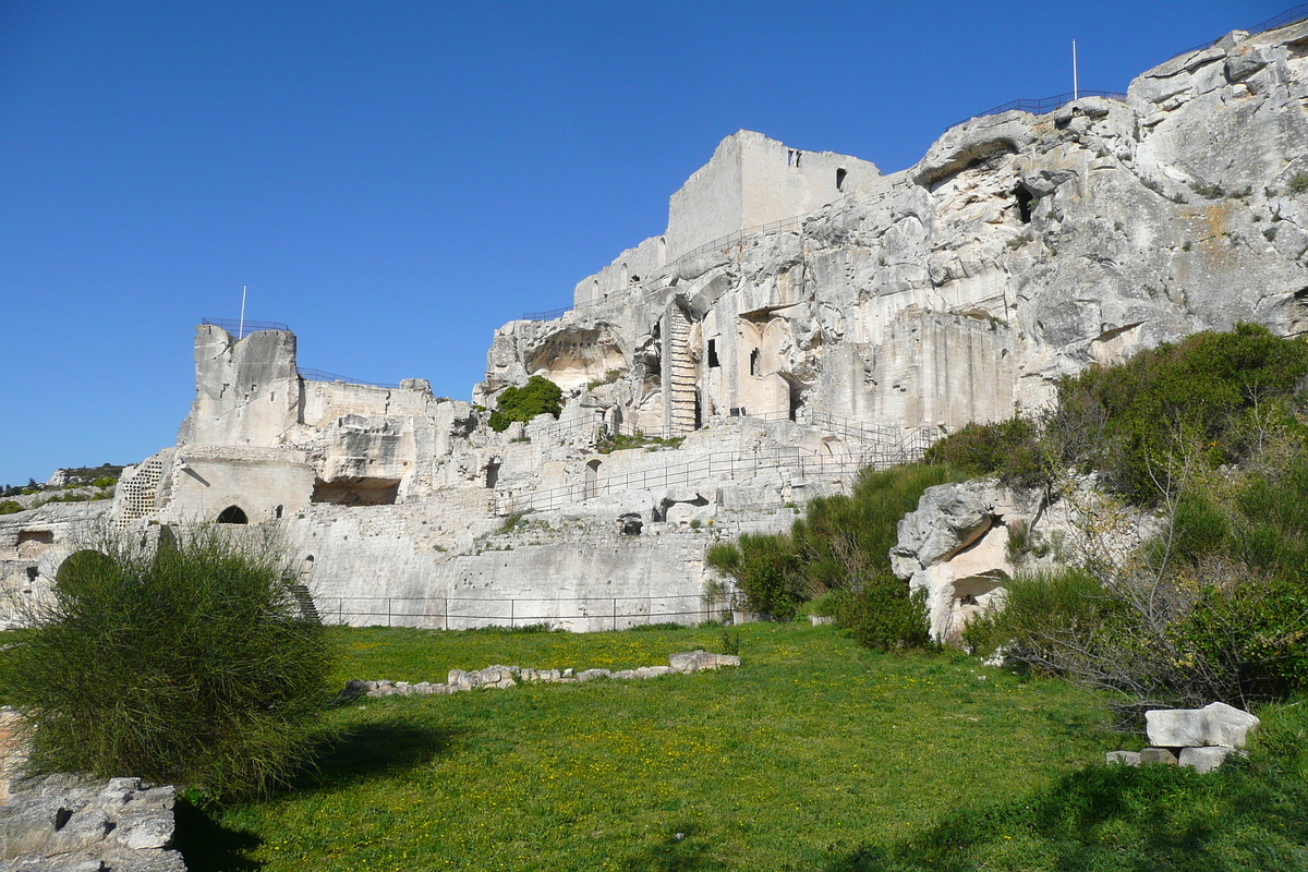รูปถ่าย ฝรั่งเศส(France) เลส์โบเดอโพรว็องซ์(Baux de Provence) ปราสาทโบเดอโพรว็องส์(Baux de Provence Castle) 2008-04 123