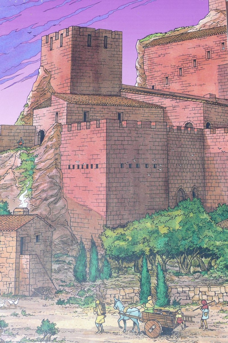 รูปถ่าย ฝรั่งเศส(France) เลส์โบเดอโพรว็องซ์(Baux de Provence) ปราสาทโบเดอโพรว็องส์(Baux de Provence Castle) 2008-04 137