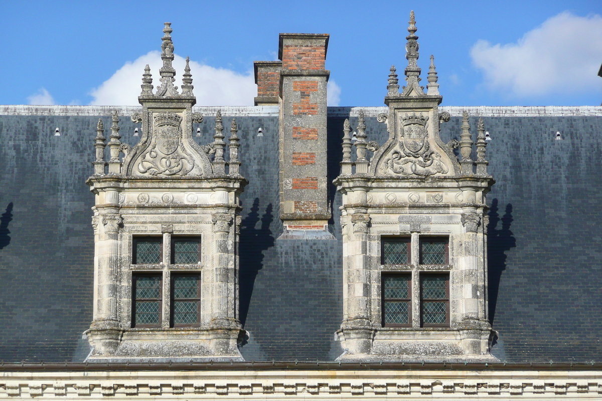รูปถ่าย ฝรั่งเศส(France) อ็องบวซ(Amboise) ปราสาทอ็องบวซ(Amboise Castle) 2008-04 55