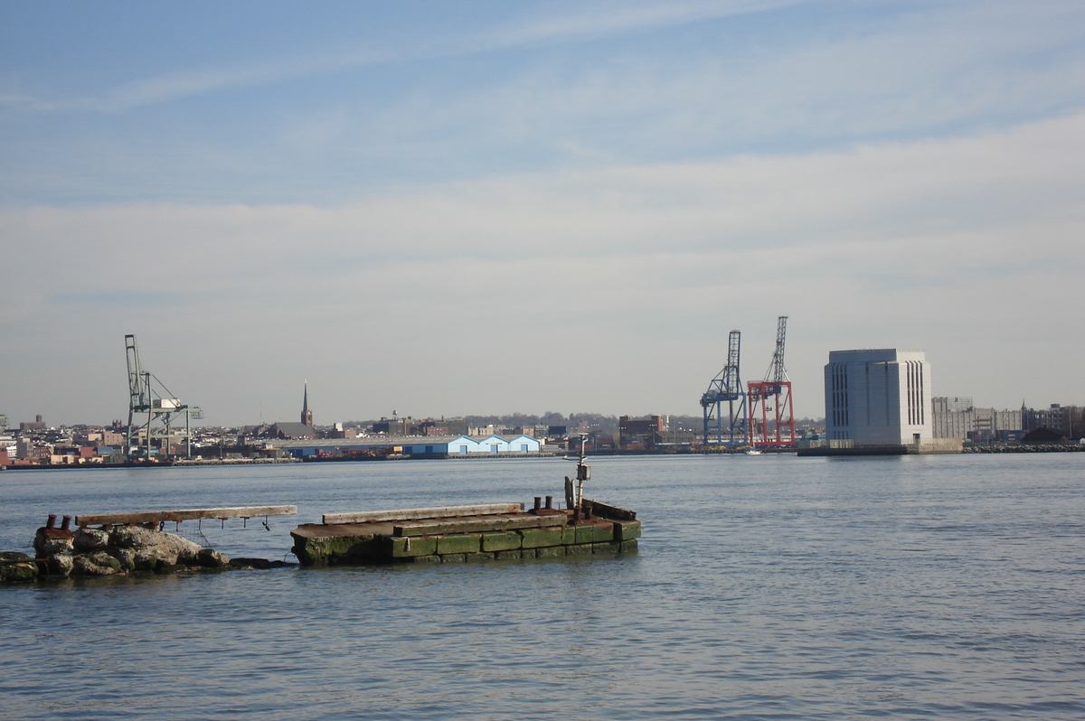 รูปถ่าย สหรัฐอเมริกา(United States) นิวยอร์ก(New York) สวน  แบตเตอรี่(Battery Park) 2006-03 20
