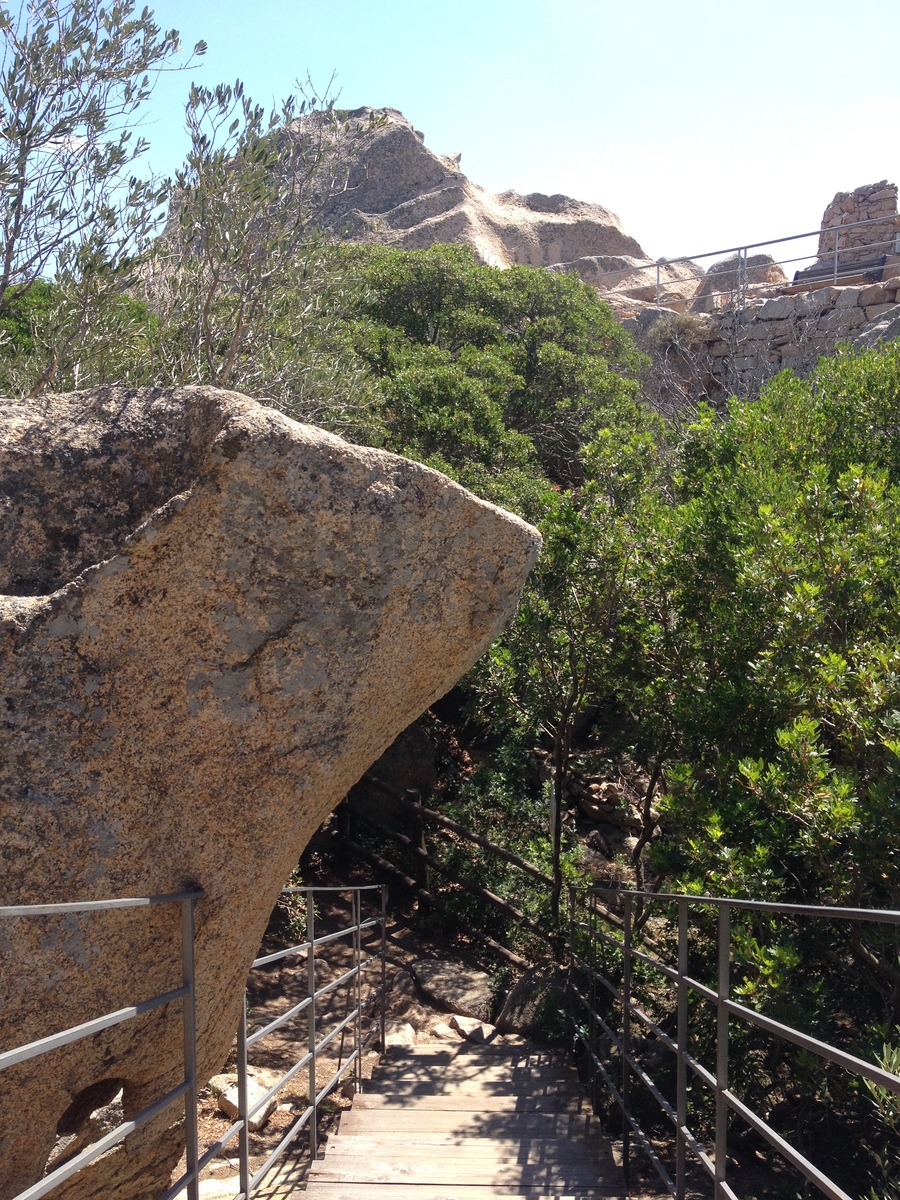 รูปถ่าย อิตาลี(Italy) ซาร์ดิเนีย(Sardinia) หินรูปหมี (รอกชาเดลลอร์โซ)(Roccia dell'Orso) 2015-06 29